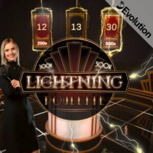 Lightning Roulette live table